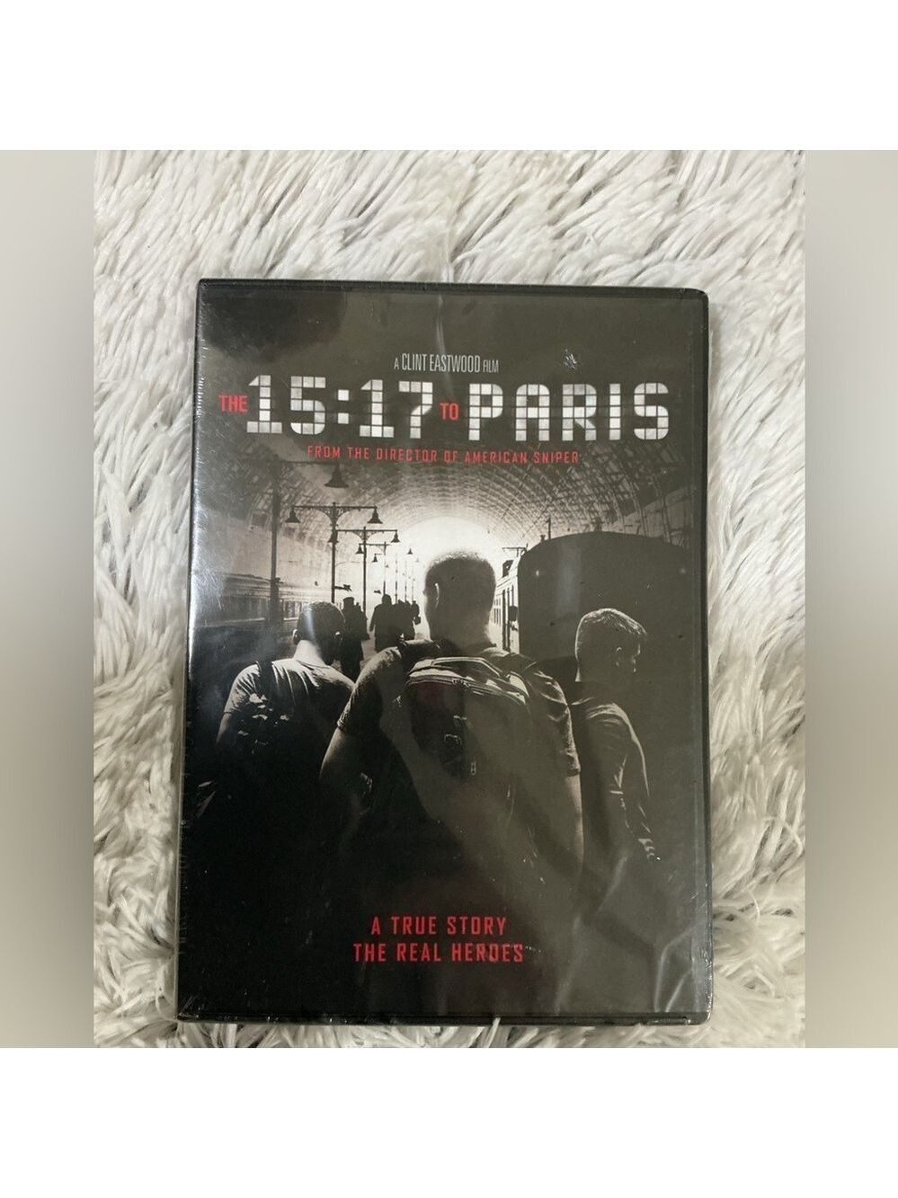 Warner Bros The 15:17 to Paris True Story DVD